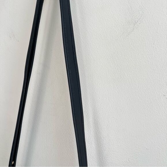 Vintage Coach Black Leather Rambler's Legacy Crossbody Bag - Picture 13 of 16